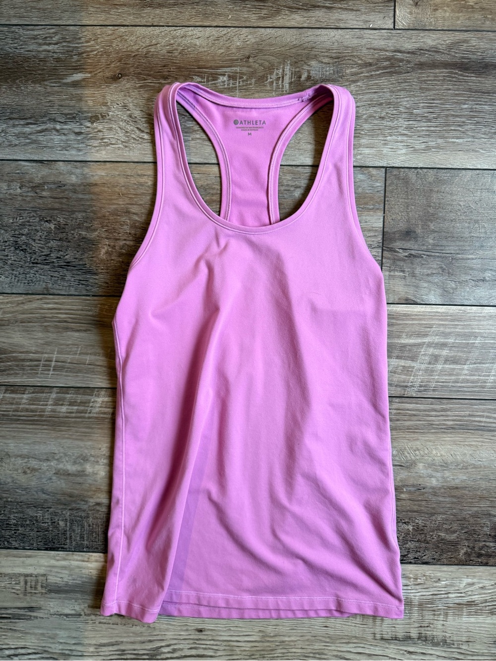 Athleta Bubblegum Pink Racerback Tank